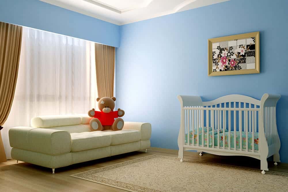 Transforming Your Spare Room Into a Safe, Clean Nursery for Baby Image